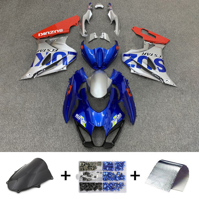 Amotopart Suzuki GSXR1000 2017-2023 K17 Fairing Kit Bodywork Plastic ABS