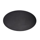 Oval Blank Aluminum Alloy License Plate DIY Universal fit for Motorcycle