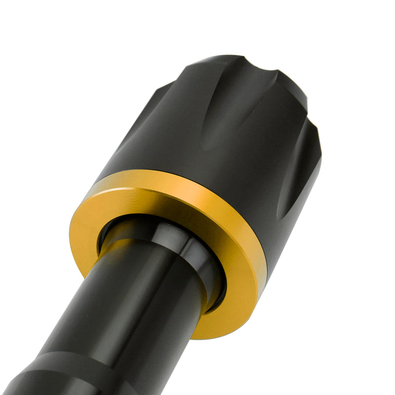 Cnc Anti-Crash Frame Sliders Protector Gold For Yamaha Yzf-R7 Yzf R7 2021-2023