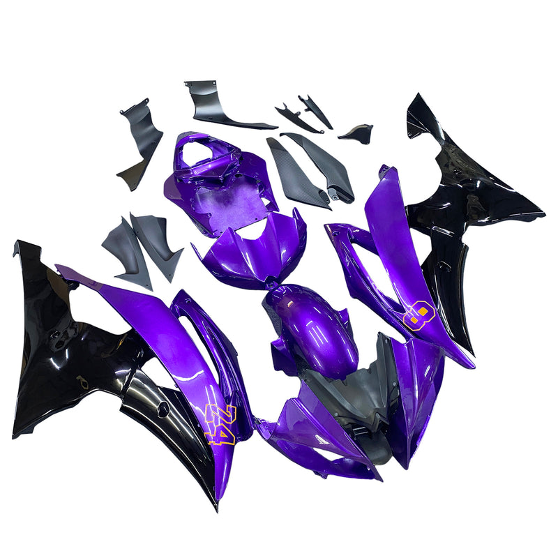 Amotopart Yamaha YZF 600 R6 2008-2016 Fairing Kit Bodywork Plastic ABS