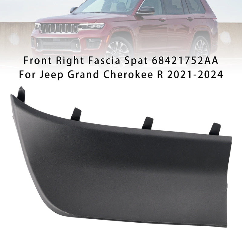 Front Right Fascia Spat 68421752AA For Jeep Grand Cherokee R 2021-2024