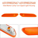 Pair Side Marker Lamp Turn Signal Light Housing for MINI R60 10-17 R61 12-17