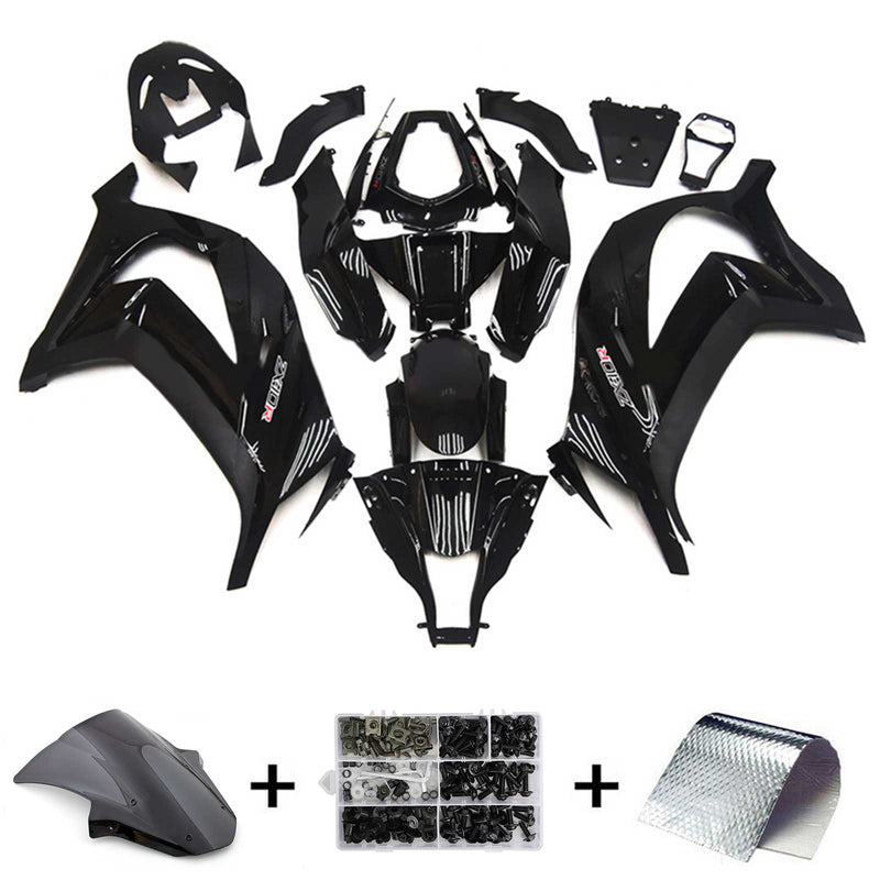 Amotopart Kawasaki ZX10R 2011-2015 Fairing Kit Bodywork Plastic ABS