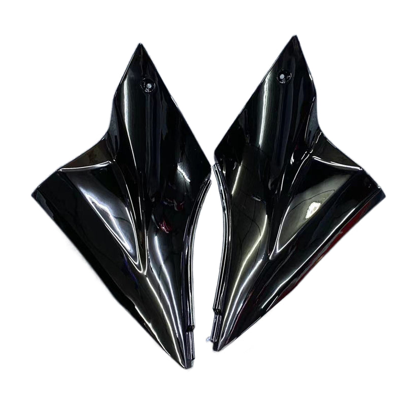 Fairings 2006-2007 Kawasaki ZX 10R Black Red Flame  Generic