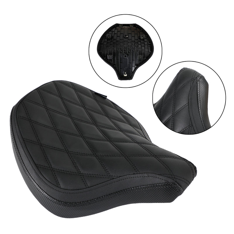 Front Driver Seat Raider Cushion Pu Diamond Black For Tr Bobber 17-22 2020 2021