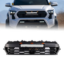2024 Toyota Tacoma Black Front Bumper Grille Grill With Led & Light Bar & Letter