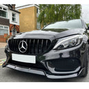 W205 C205 A205 2019 Mercedes-Benz GTR Style Grille Replacement with Camera Integration