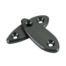 CNC Black Mirror Block Off Plates For Kawasaki Ninja 250 / 300 / 400 / 650 13-22