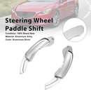 Steering Wheel Paddle Shifter For Mazda 6 Atenza 2009-15 Aluminium Silver