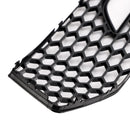 2PCS Bumper Fog Light Lamp Cover Grille Grill Fit Audi A4 S-line S4 2013-2015