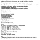 Dynamic Left Wing Mirror LED Signal Indicator Light For Range Rover Sport