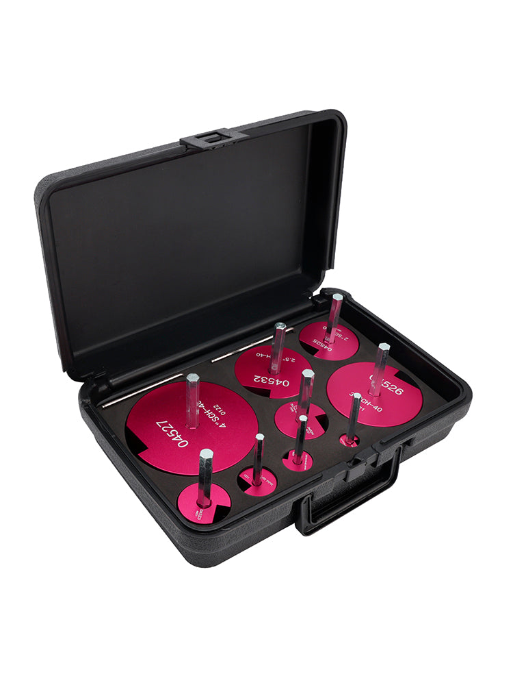 9PCS PVC Pipe Reamer Kit Fitting Socket Saver SCH Plumbing Tools For 1/2" Drills