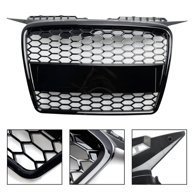 RS3 Style Front Bumper Grill Grille Fit Audi A3 8P 2004-2008 8P4853651A