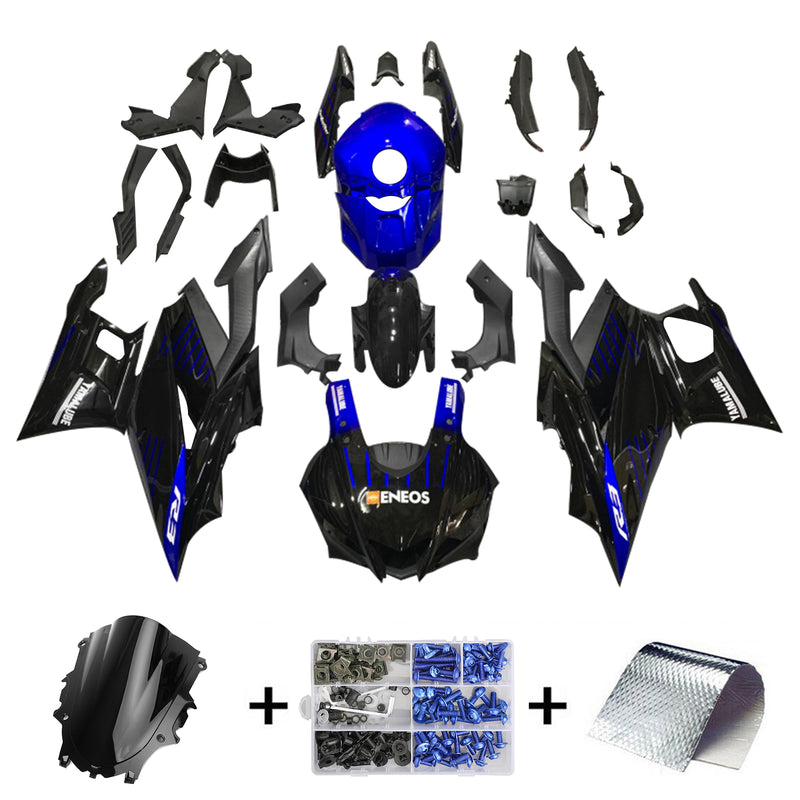 Amotopart Yamaha YZF-R3 R25 2022-2023 Fairing Kit Bodywork Plastic ABS