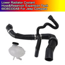 2017-2022 For Jeep Compass Lower Radiator Coolant Hose & Reservoir Expansion Tank 68249896AC