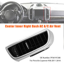 Center Right Dash A/C Air Vent 7P5819704D For Porsche Cayenne 958 2011-2018