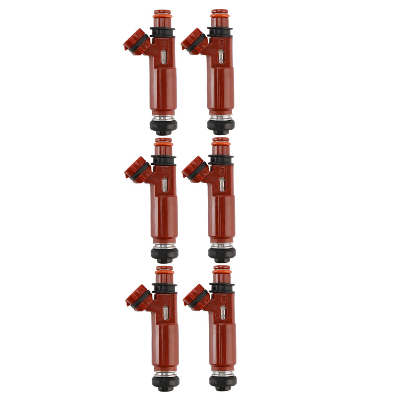 6PCS Fuel Injector MD357267 Fit Mitsubishi Montero 3.5L 2001-2002 195500-3970