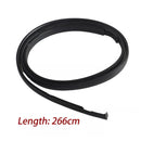 2PCS Roof Drip Molding Trim Left & Right Side Rubber For Toyota SEQUOIA