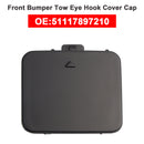 Front Bumper Tow Eye Hook Cover Cap for BMW E60 5 Seires Saloon M Sport 2003-10