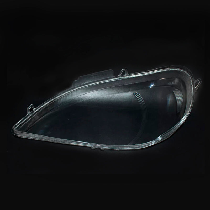 2PCS Front Headlight Glass Clear For Mercedes Benz ML-Class W163 2002-2005