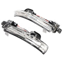 2Pcs Wing Mirror LED Signal Indicator Light For Volvo V40 S60 S80 V60 V70