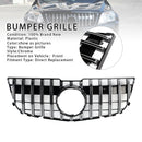 Front Grille Grill Mesh Chrome For Mercedes Benz GLK X204 2013-2015 GT