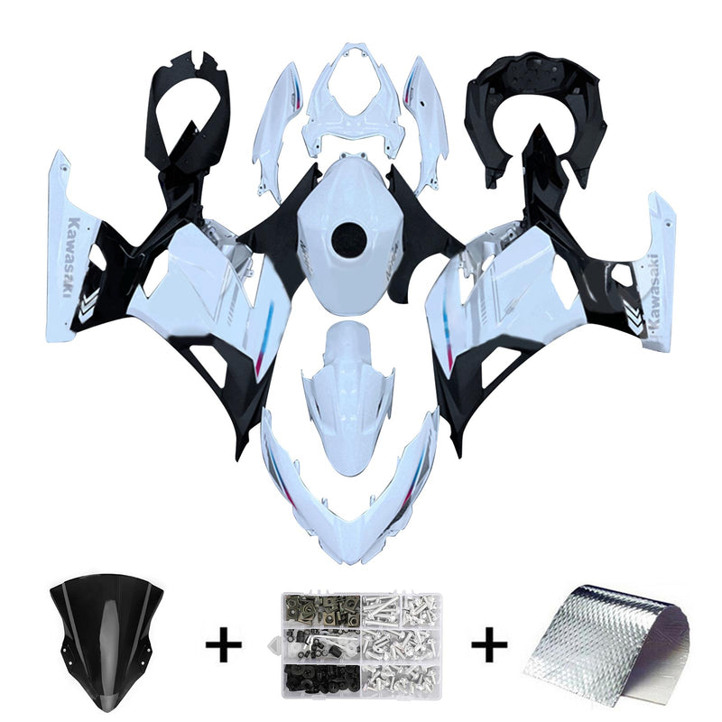 Amotopart Kawasaki EX400 Ninja400 2018-2023 Fairing Kit Bodywork Plastic ABS