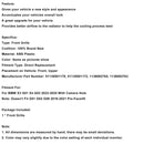 Front Bumper Kidney Grille Fit BMW X3 G01 X4 G02 2022-2025 Glossy Black