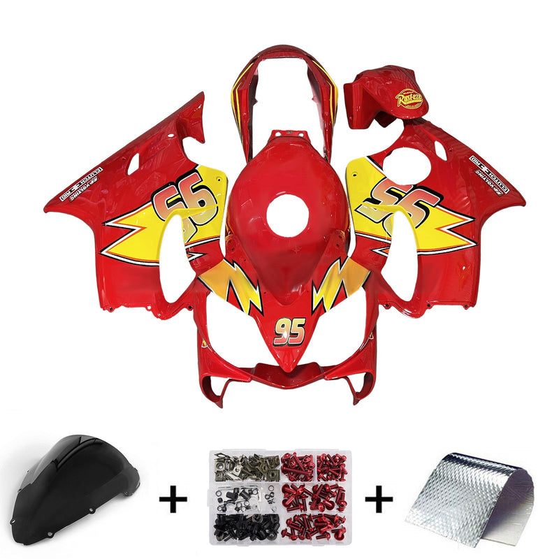 Injection Fairing Kit Bodywork Plastic ABS For Honda CBR600 F4i 2004-2007