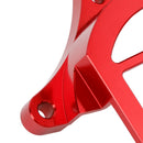 Sprocket Guard Cover Aluminum Chain Protector For Yamaha YZ125 1993-2004 Red