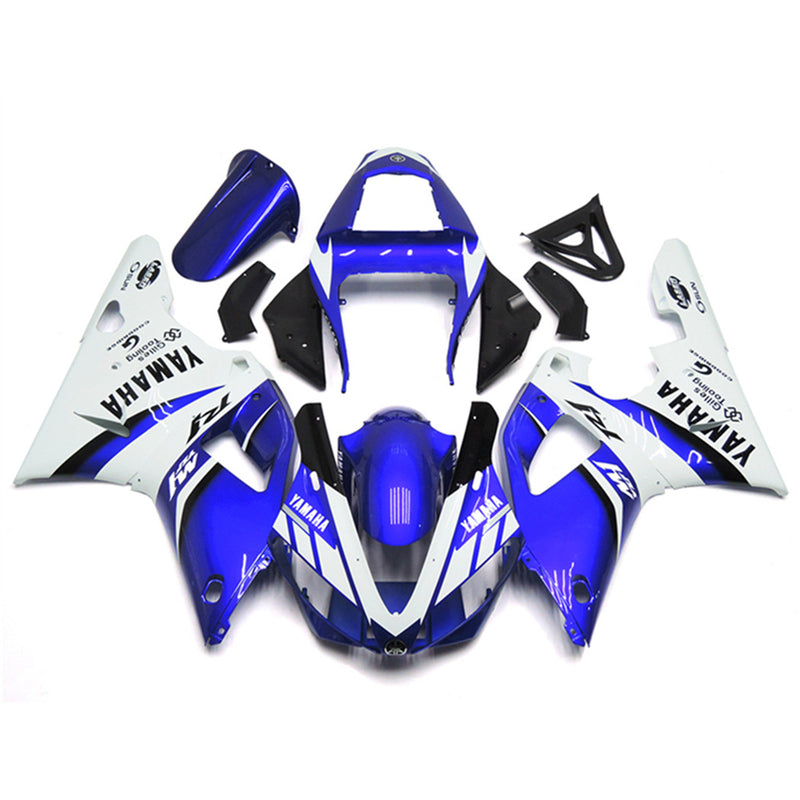 Amotopart Yamaha YZF 1000 R1 1998-1999 Fairing Kit Bodywork Plastic ABS