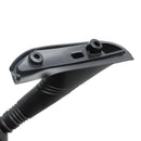 BLACK PAIR of REAR VIEW MIRRORS FOR PIAGGIO X9 125/180/200/250/500 2000-2003