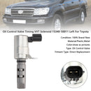 Oil Control Valve Timing VVT Solenoid 15340-50011 Left For Toyota