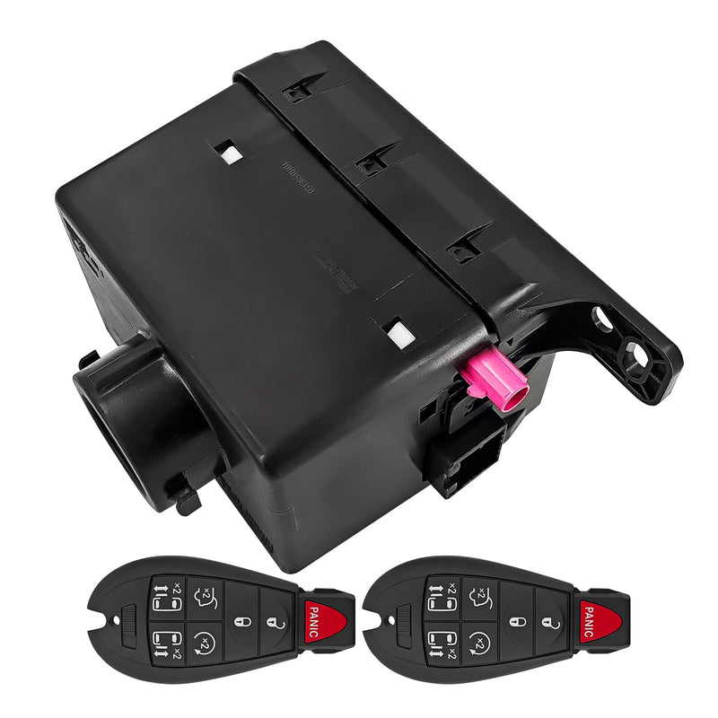 Wireless Ignition Node Module with two keys for Dodge Chrysler Jeep 68210156AB