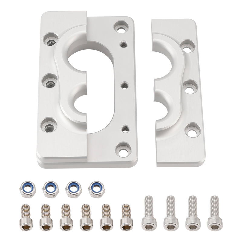 Aluminum Fire Wall Pass Through Raw Bracket For Holley Terminator x Max