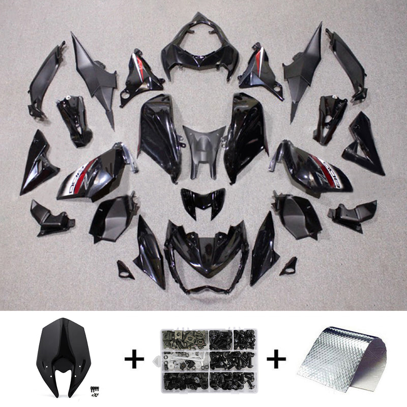 Amotopart Kawasaki Z800 2013-2018 Fairing Kit Bodywork Plastic ABS