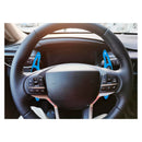 Steering Wheel Paddle Shifter Extension For Ford Explorer 20-23 Aluminium Blue