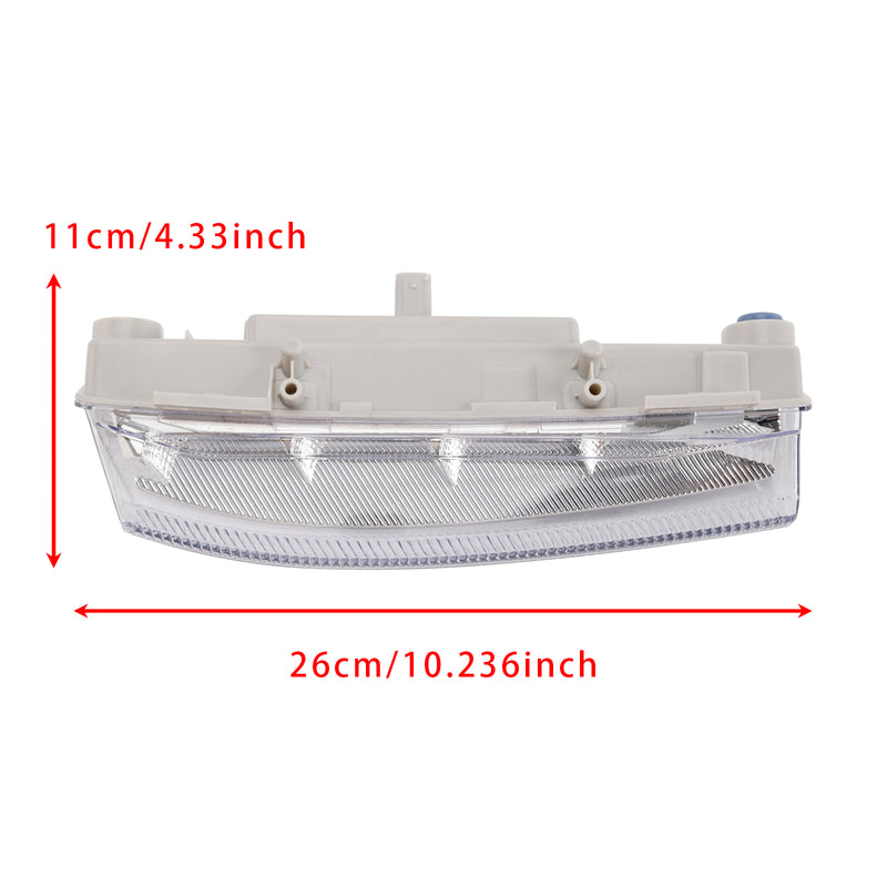 LED Daytime Running Right Fog Lights For Mercedes Benz W204 S204 W212 2007-2014