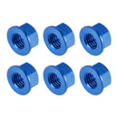 Rear Sprocket Nut Kit M10x1.5mm Blue For Aprilia RSV RSV4 1000R Factory 04-16