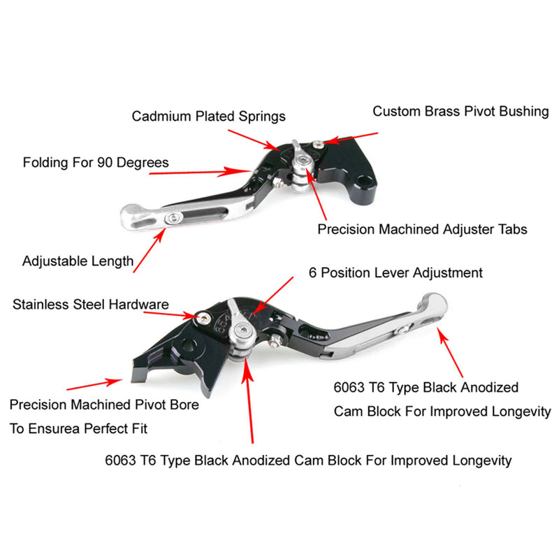 Adjustable Clutch Brake Lever fit for KYMCO AK550 2017-2022