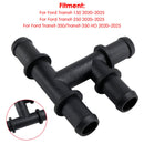 Heater Core Coolant Connector Hose 4 Way Tube LK4Z-18B402-E For Ford Transit