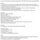 Front Door Weatherstrip Seal For Dodge Ram 1500 2500 3500 pickup truck 2002-2008