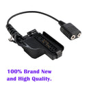 K Interface Headset Port Converter Cable for HT1000 MTS2000 GP900 MTX838 XTS2500