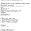 Rear Driveshaft Prop Shaft Assembly 26117519303 For BMW 3 Series E46