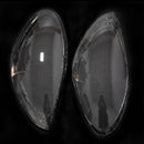 2Pcs Front Headlight Lens Cover Shell Clear For Porsche Panamera 2017-2020