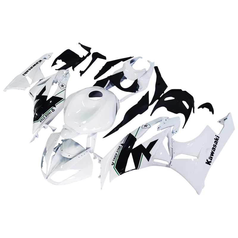 Amotopart Kawasaki ZX6R 636 2009-2012 Fairing Kit Bodywork Plastic ABS