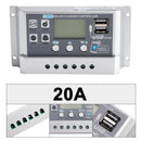 10A-60A PWM Solar Controller Display Current Solar Street Light Control 0V Start