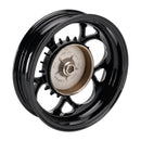 ALUMINUM 3.0 X 12" WHEEL RIM SET BLACK FOR VESPA SPRINT PRIMAVERA 50 125 150