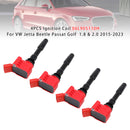 4PCS Ignition Coil 06L905110H For VW Jetta Beetle Passat Golf  1.8 & 2.0 15-2023