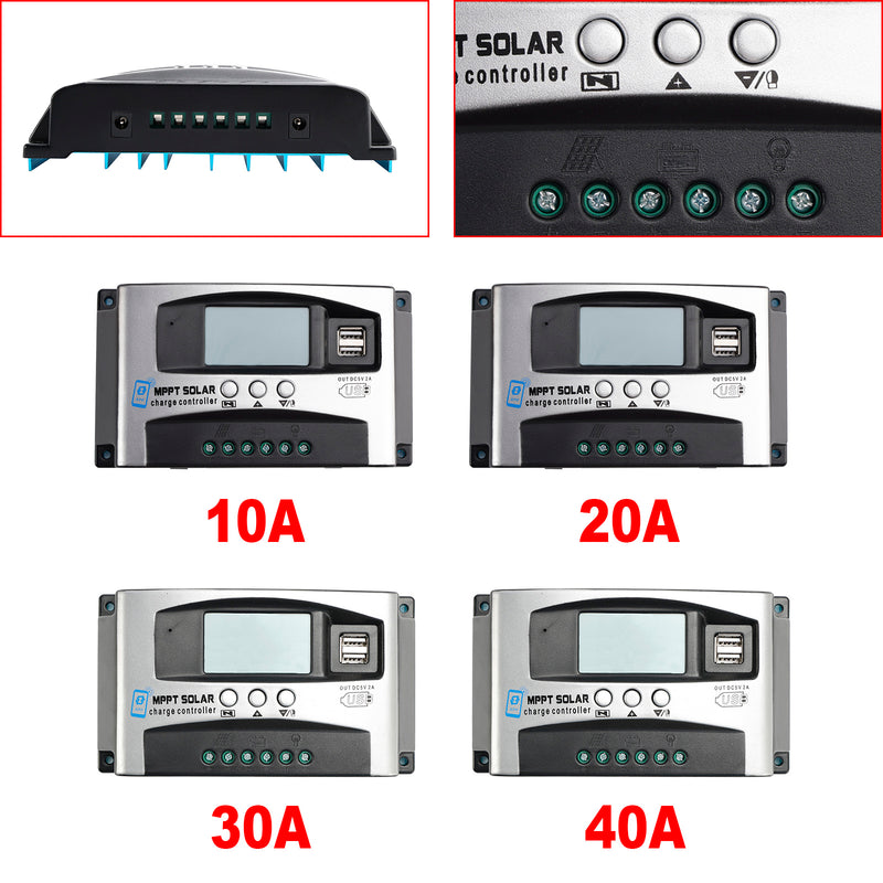 30A/40A MPPT High Energy Solar Controller APP to Remotely Manage DSP Controller